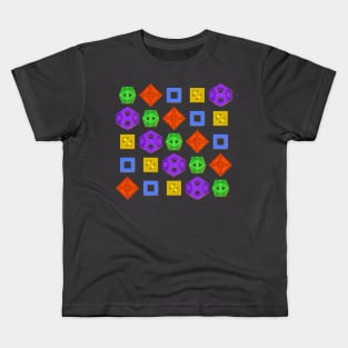 GMTRX lawal skeletal platonic solids v1 matrix Kids T-Shirt